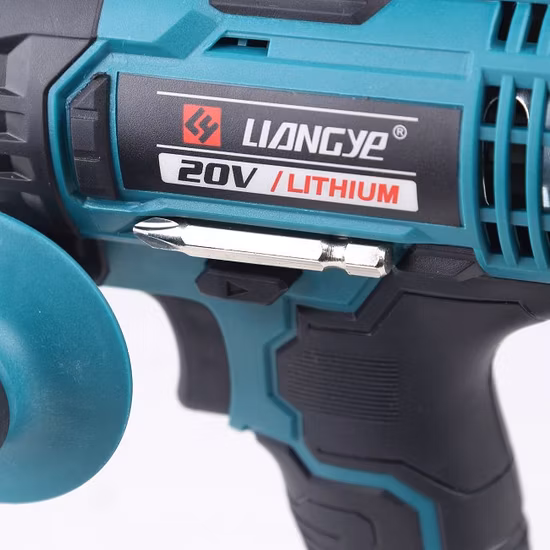 Kit combiné d'outils électriques Liangye 18V batterie rechargeable sans fil perceuse à percussion et perceuse à percussion