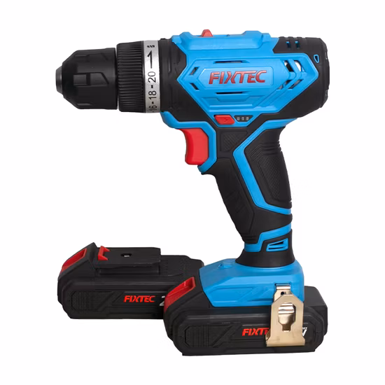 Fixtec Ready Stock 20V 2X1500mAh Li-ion Batterie 32 N. M Outils électriques sans fil