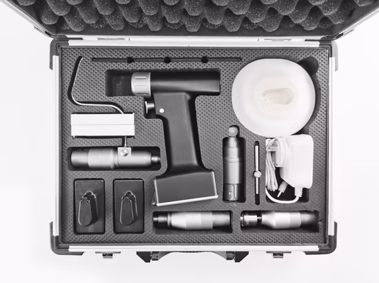 Équipement chirurgical Dispositif médical Outils orthopédiques Batterie au lithium sans balais Mini (E) Scie perceuse multifonction