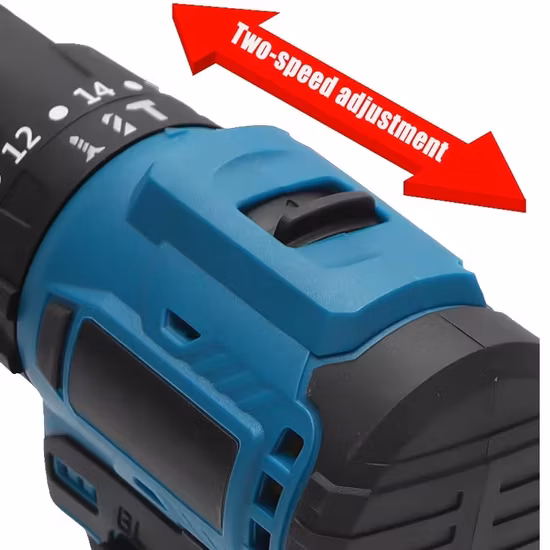 Outils de kit de perceuse électrique au lithium 12V