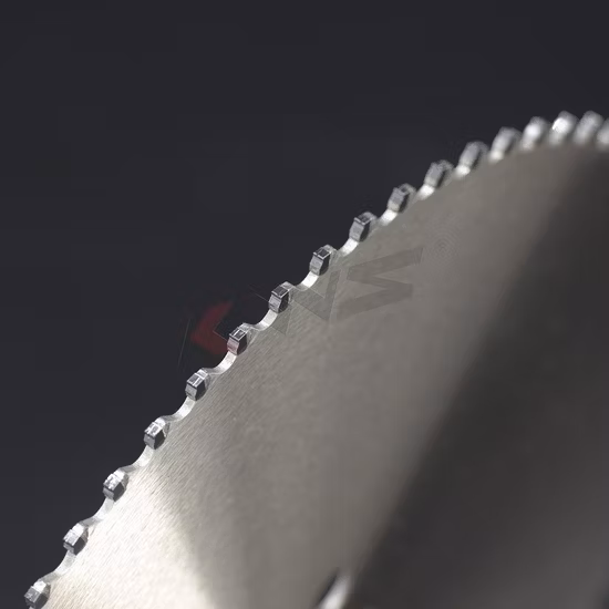 Outils électriques de lame de scie circulaire HSS 60 dents pour divers métaux