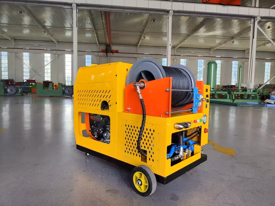 Machine de nettoyage des égouts pour laveuse à haute pression à essence