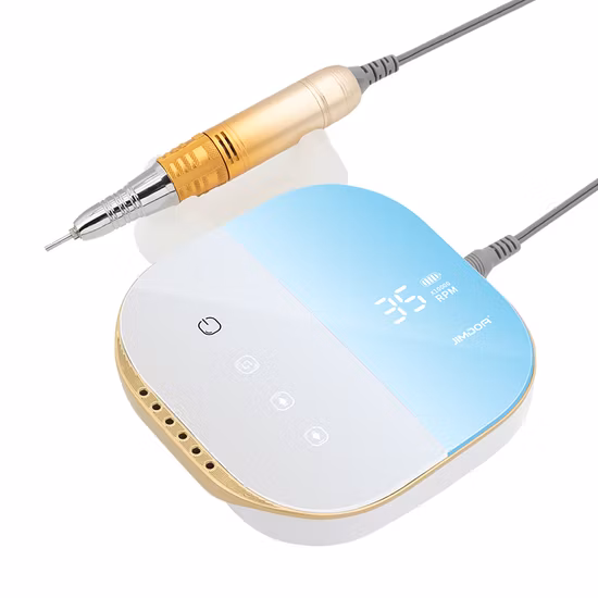 Gros professionnel pédicure polisseuse outils Nail Art Machine manucure électrique perceuse à ongles avec dépoussiéreur